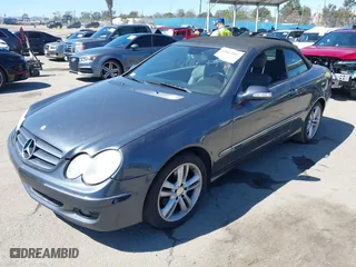 2008 Mercedes-Benz CLK-Class 3.5L with VIN WDBTK56F48F253345, listed as a IAAI auction lot 41813897 with 110,145 mi miles. Bid and sale history available at carsss.com. Image 2.