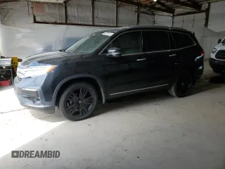 2021 Honda Pilot Touring 8-Passenger with VIN 5FNYF6H97MB062638, listed as a Copart auction lot 50876815 with 49,662 mi miles and Salvage title. Bid and sale history available at DreamBid. Image 1.