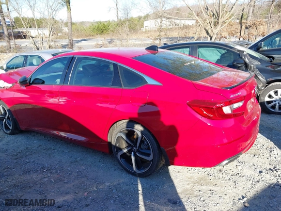 2022 Honda Accord Sedan Sport SE with VIN 1HGCV1F4XNA056237, listed as a IAAI auction lot 41633395 with 77,719 mi miles. Bid and sale history available at carsss.com. Image 14.