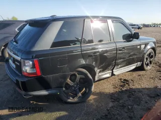 2012 Land Rover Range Rover Sport SC with VIN SALSH2E48CA747619, listed as a Copart auction lot 50177495 with 115,020 mi miles and Salvage Title. Bid and sale history available at carsss.com. Image 3.