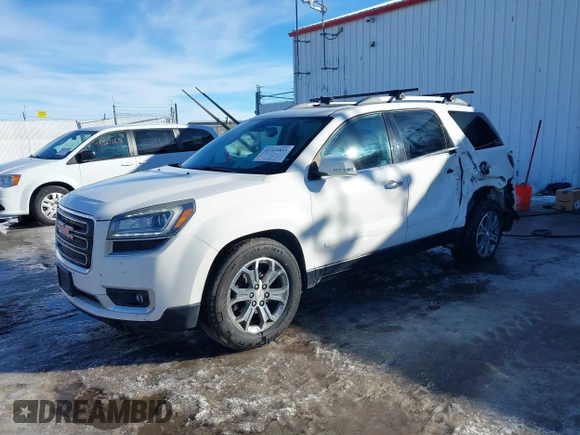 2015 GMC Acadia SLT with VIN 1GKKVRKD6FJ180333, listed as a IAAI auction lot 41344803 with 145,774 mi miles and . Bid and sale history available at DreamBid. Image 2.