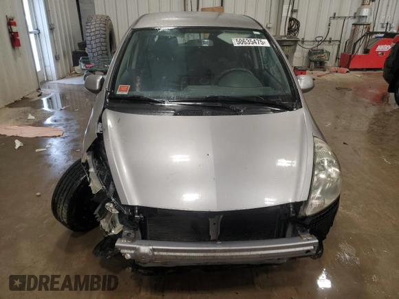 2008 Honda Fit with VIN JHMGD37478S039275, listed as a Copart auction lot 50635475 with 180,719 mi miles and Salvage Title. Bid and sale history available at carsss.com. Image 5.