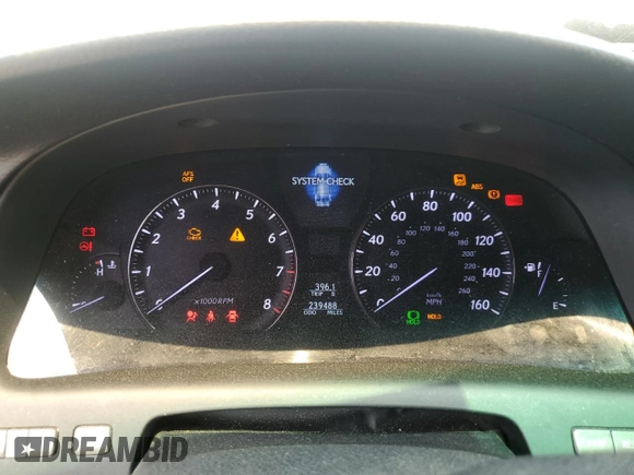 2008 Lexus LS 460 z VIN JTHBL46F985055496, wystawiony jako Copart lot #53060695 z przebiegiem 239 488 mil mil oraz Szkoda całkowita • Salvage title. Historia ofert i sprzedaży dostępna na DreamBid. Obrazek 9.