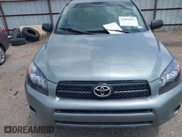 2008 Toyota RAV4 with VIN JTMZD33VX85089143, listed as a IAAI auction lot 42094915 with 219,960 mi miles. Bid and sale history available at carsss.com. Image 6.