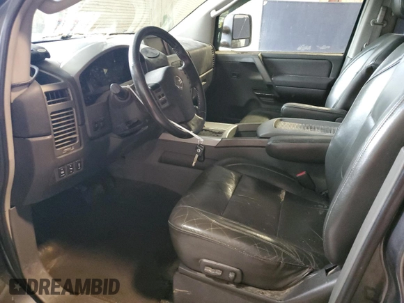 2005 Nissan Titan SE with VIN 1N6BA07B55N575375, listed as a Copart auction lot 81559004 with 177,684 mi miles and Clean Title. Bid and sale history available at DreamBid. Image 7.