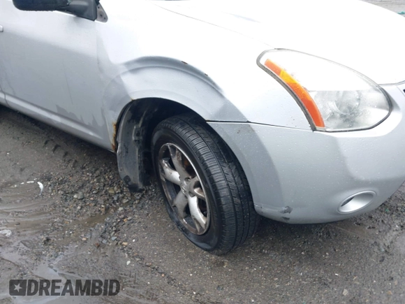 2009 Nissan Rogue S with VIN JN8AS58V19W166358, listed as a IAAI auction lot 41958773 with 191,419 mi miles. Bid and sale history available at carsss.com. Image 6.
