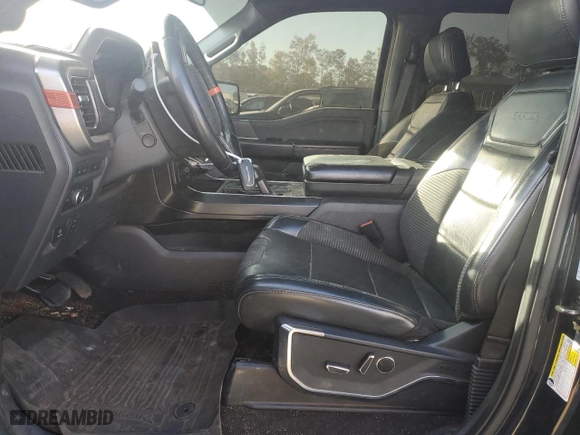 2022 Ford F-150 Raptor with VIN 1FTFW1RG4NFA84052, listed as a Copart auction lot 75523014 with 82,952 mi miles and Salvage Title. Bid and sale history available at carsss.com. Image 7.