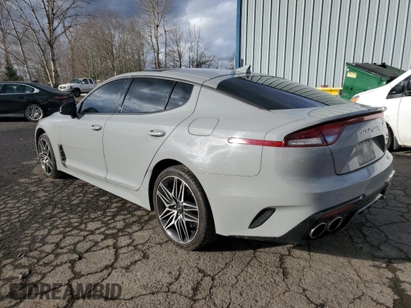 2022 Kia Stinger GT1 with VIN KNAE45LC5N6114624, listed as a Copart auction lot 44423865 with 67,193 mi miles and Salvage Title. Bid and sale history available at DreamBid. Image 2.