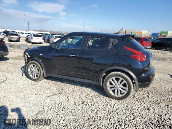 2013 Nissan Juke SV with VIN JN8AF5MV8DT216760, listed as a Copart auction lot 47479175 with 172,658 mi miles and Salvage Title. Bid and sale history available at carsss.com. Image 2.
