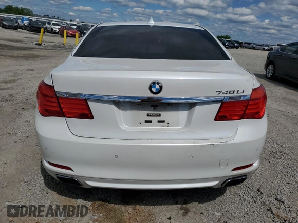 2012 BMW 7 Series 740Li с VIN WBAKB4C56CC575981, выставлен на аукционе Copart как лот 56058925 с пробегом 127 708 миль миль и Списание • Salvage title. История ставок и продаж доступна на DreamBid. Изображение 6.