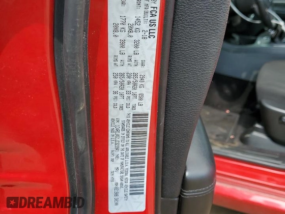 2018 Dodge Durango SXT with VIN 1C4RDJAG1JC323941, listed as a Copart auction lot 62320405 with 98,573 mi miles and Clean title. Bid and sale history available at DreamBid. Image 12.