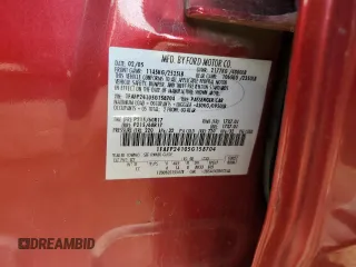2005 Ford Five Hundred SEL with VIN 1FAFP24105G158704, listed as a Copart auction lot 76884564 with 0 mi miles and Clean Title. Bid and sale history available at carsss.com. Image 14.