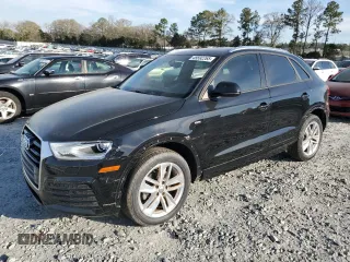 2018 Audi Q3 Premium with VIN WA1BCCFS8JR029814, listed as a Copart auction lot 49592265 with 71,038 mi miles and Salvage Title. Bid and sale history available at carsss.com. Image 1.