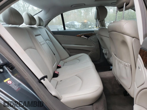 2008 Mercedes-Benz E-Class Luxury 3.5L with VIN WDBUF87XX8B274371, listed as a Copart auction lot 51849575 with 100,977 mi miles and Salvage Title. Bid and sale history available at carsss.com. Image 10.