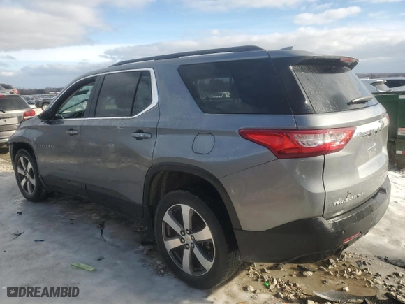 2019 Chevrolet Traverse LT Leather with VIN 1GNEVHKW2KJ167102, listed as a Copart auction lot 43762225 with 60,811 mi miles and Clean Title. Bid and sale history available at carsss.com. Image 2.