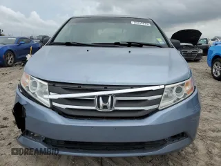 2011 Honda Odyssey EX-L with VIN 5FNRL5H63BB098207, listed as a Copart auction lot 55245875 with 127,197 mi miles and Salvage Title. Bid and sale history available at DreamBid. Image 6.