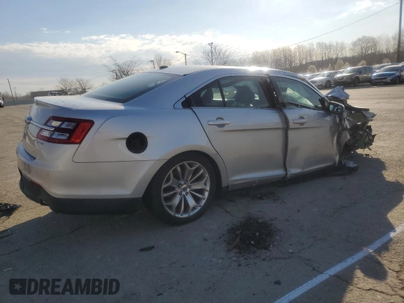 2015 Ford Taurus Limited with VIN 1FAHP2F86FG101492, listed as a Copart auction lot 50642945 with 140,521 mi miles and Clean Title. Bid and sale history available at DreamBid. Image 3.