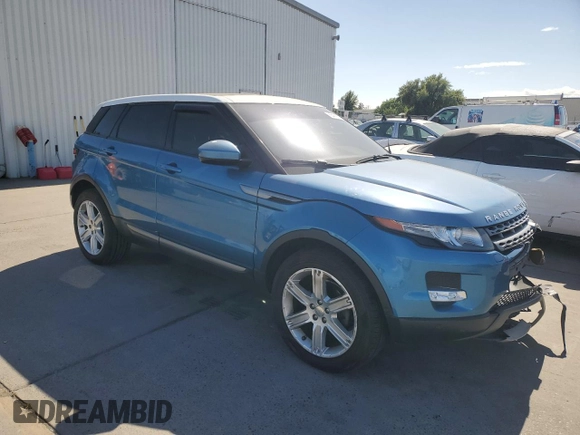 2014 Land Rover Range Rover Evoque Pure Plus with VIN SALVP2BG3EH895993, listed as a Copart auction lot 56411675 with 82,755 mi miles and Salvage title. Bid and sale history available at DreamBid. Image 4.