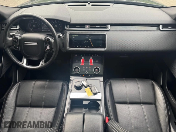 2020 Land Rover Range Rover Velar S z VIN SALYB2EXXLA277454, wystawiony jako Copart lot #58658595 z przebiegiem 97 216 mil mil oraz Tytuł czysty. Historia ofert i sprzedaży dostępna na DreamBid. Obrazek 9.