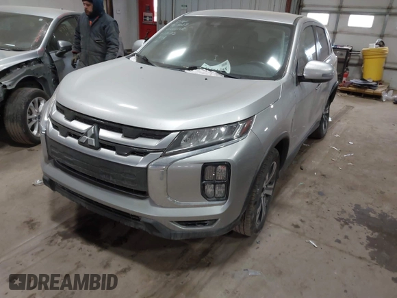 2021 Mitsubishi Outlander Sport SE with VIN JA4APVAU2MU015252, listed as a IAAI auction lot 41381258 with 97,023 mi miles. Bid and sale history available at carsss.com. Image 2.