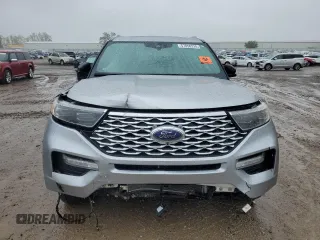 2020 Ford Explorer Platinum with VIN 1FM5K8HC7LGB27963, listed as a Copart auction lot 57850235 with 110,297 mi miles and Salvage title. Bid and sale history available at DreamBid. Image 5.