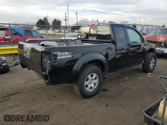 2005 Nissan Frontier SE with VIN 1N6AD06W45C402708, listed as a Copart auction lot 43715675 with 174,745 mi miles and Salvage title. Bid and sale history available at DreamBid. Image 3.