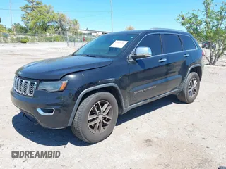2017 Jeep Grand Cherokee Limited with VIN 1C4RJEBG2HC795168, listed as a IAAI auction lot 41859286 with 192,060 mi miles. Bid and sale history available at carsss.com. Image 18.