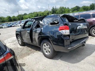 2013 Toyota 4Runner SR5 with VIN JTEBU5JR0D5111451, listed as a Copart auction lot 61340615 with Not provided miles and Non repairable. Bid and sale history available at DreamBid. Image 2.