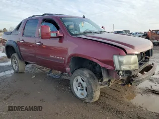 2008 Chevrolet Avalanche LT w/3LT with VIN 3GNFK123X8G139908, listed as a Copart auction lot 41535105 with 151,183 mi miles and Salvage Title. Bid and sale history available at carsss.com. Image 4.