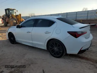 2021 Acura ILX w/Premium/A-SPEC Package with VIN 19UDE2F82MA001728, listed as a Copart auction lot 46788975 with 49,698 mi miles and Salvage Title. Bid and sale history available at carsss.com. Image 2.