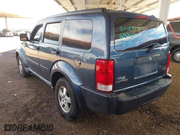 2008 Dodge Nitro SXT with VIN 1D8GU28K38W223065, listed as a IAAI auction lot 42088430 with 125,423 mi miles and . Bid and sale history available at DreamBid. Image 3.