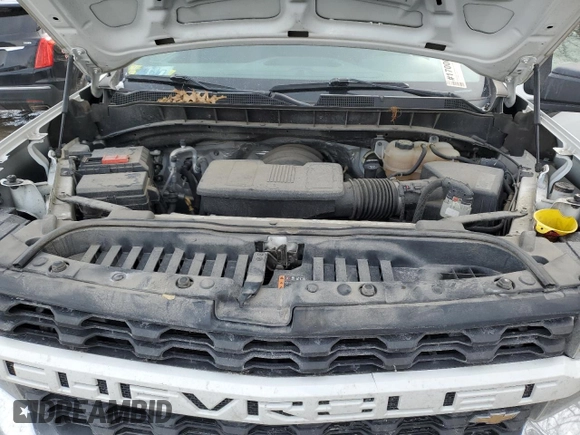 2020 Chevrolet Silverado 1500 Work Truck with VIN 3GCNWAEF7LG281916, listed as a Copart auction lot 44755725 with 128,304 mi miles and Salvage Title. Bid and sale history available at DreamBid. Image 11.