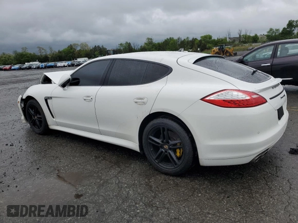 2010 Porsche Panamera S with VIN WP0AB2A71AL063808, listed as a Copart auction lot 56120525 with 46,338 mi miles and Salvage title. Bid and sale history available at DreamBid. Image 2.