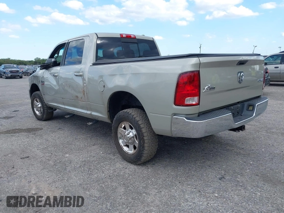 2010 Dodge Ram 2500 SLT with VIN 3D7UT2CL2AG117883, listed as a IAAI auction lot 41844655 with 150,122 mi miles. Bid and sale history available at carsss.com. Image 3.