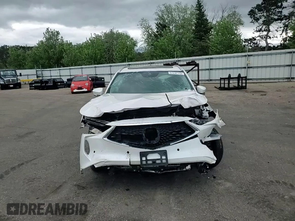 2024 Acura MDX Advance with VIN 5J8YE1H83RL036136, listed as a Copart auction lot 57232115 with Not provided miles and Non repairable. Bid and sale history available at DreamBid. Image 15.