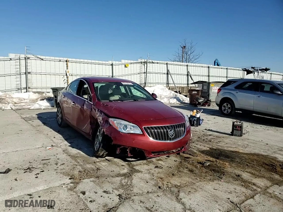 2014 Buick Regal Premium I with VIN 2G4GM5ER2E9175284, listed as a Copart auction lot 42518515 with 0 mi miles and Salvage Title. Bid and sale history available at carsss.com. Image 11.