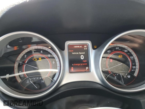2015 Dodge Journey SXT with VIN 3C4PDCBB2FT651158, listed as a Copart auction lot 52982285 with 130,546 mi miles and Salvage Title. Bid and sale history available at carsss.com. Image 9.