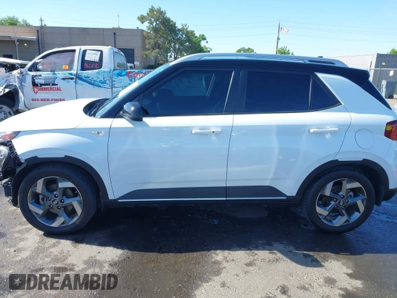 2022 Hyundai Venue Limited with VIN KMHRC8A38NU137933, listed as a IAAI auction lot 42254522 with 72,596 mi miles and . Bid and sale history available at DreamBid. Image 15.