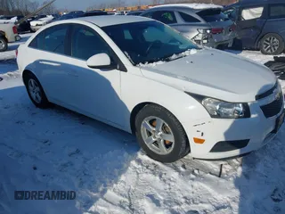 2013 Chevrolet Cruze 1LT with VIN 1G1PC5SB2D7262190, listed as a IAAI auction lot 41314526 with 116,117 mi miles. Bid and sale history available at carsss.com. Image 1.