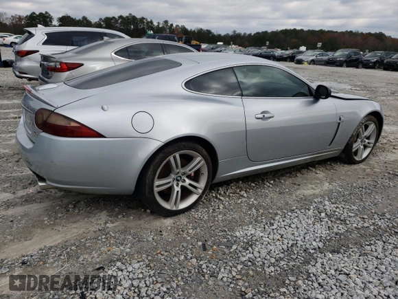 2007 Jaguar XK with VIN SAJWA43C279B11650, listed as a Copart auction lot 84292284 with 0 mi miles and Clean Title. Bid and sale history available at carsss.com. Image 3.