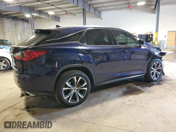 2018 Lexus RX 350 z VIN 2T2BZMCA1JC161244, wystawiony jako Copart lot #55140755 z przebiegiem 60 096 mil mil oraz Szkoda całkowita • Salvage title. Historia ofert i sprzedaży dostępna na DreamBid. Obrazek 3.