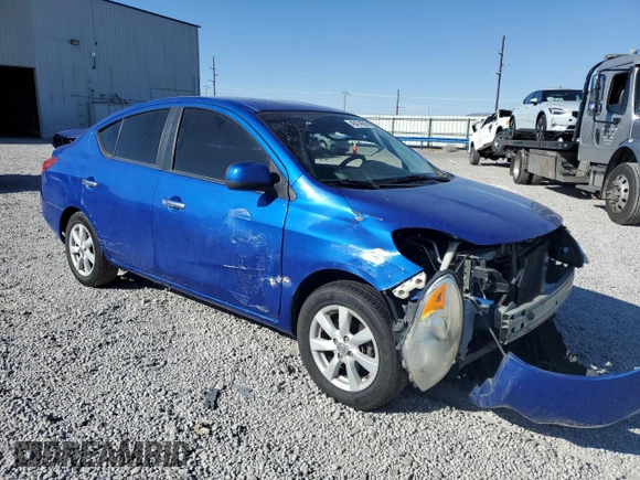 2012 Nissan Versa SL with VIN 3N1CN7APXCL841529, listed as a Copart auction lot 48474995 with 172,518 mi miles and Salvage Title. Bid and sale history available at carsss.com. Image 4.