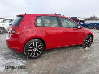 2015 Volkswagen Golf TSI SEL with VIN 3VW217AU2FM083840, listed as a Copart auction lot 45018625 with 111,778 mi miles and Salvage title. Bid and sale history available at DreamBid. Image 3.