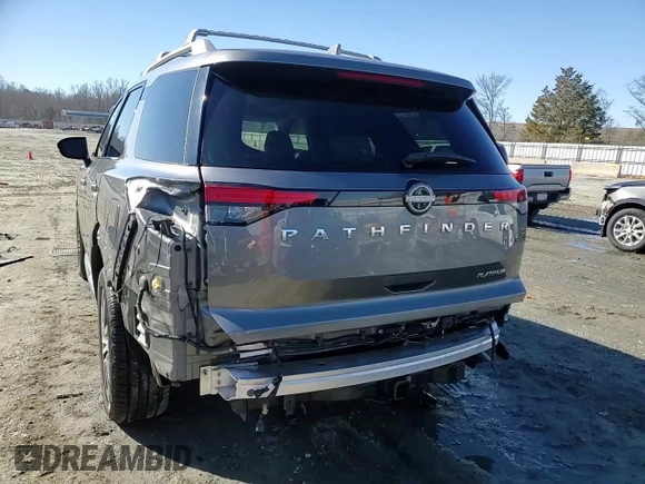 2022 Nissan Pathfinder Platinum z VIN 5N1DR3DH8NC203566, wystawiony jako Copart lot #88959685 z przebiegiem 43 585 mil mil oraz Szkoda całkowita • Salvage title. Historia ofert i sprzedaży dostępna na DreamBid. Obrazek 15.