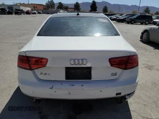2012 Audi A8 L with VIN WAURVAFD2CN005083, listed as a Copart auction lot 55536025 with 172,865 mi miles and Clean Title. Bid and sale history available at carsss.com. Image 6.