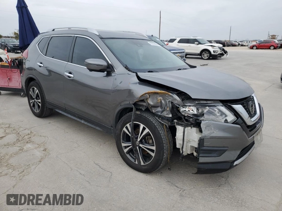 2019 Nissan Rogue SV with VIN JN8AT2MT1KW253618, listed as a Copart auction lot 82229044 with 115,902 mi miles and Salvage Title. Bid and sale history available at carsss.com. Image 4.