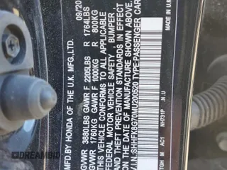 2021 Honda Civic Type R Touring z VIN SHHFK8G70MU200520, wystawiony jako Copart lot #71803044 z przebiegiem 31 313 mil mil oraz Szkoda całkowita • Salvage title. Historia ofert i sprzedaży dostępna na DreamBid. Obrazek 13.