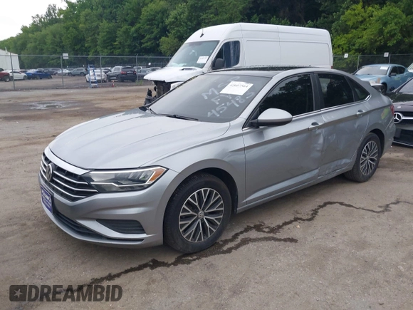 2021 Volkswagen Jetta S with VIN 3VWC57BU1MM023116, listed as a IAAI auction lot 42607564 with 193,642 mi miles and . Bid and sale history available at DreamBid. Image 2.