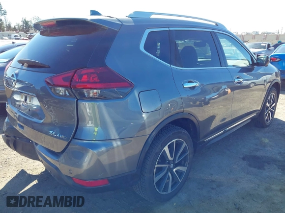 2019 Nissan Rogue SV with VIN 5N1AT2MVXKC793110, listed as a IAAI auction lot 41799912 with 80,745 mi miles. Bid and sale history available at carsss.com. Image 4.