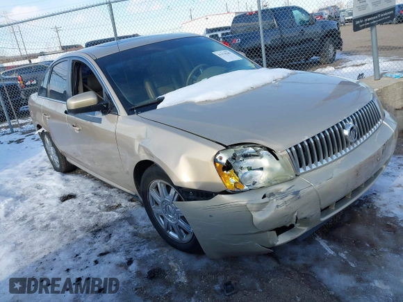 2007 Mercury Montego Premier with VIN 1MEHM42137G605036, listed as a IAAI auction lot 41378385 with Not Provided miles and . Bid and sale history available at DreamBid. Image 1.